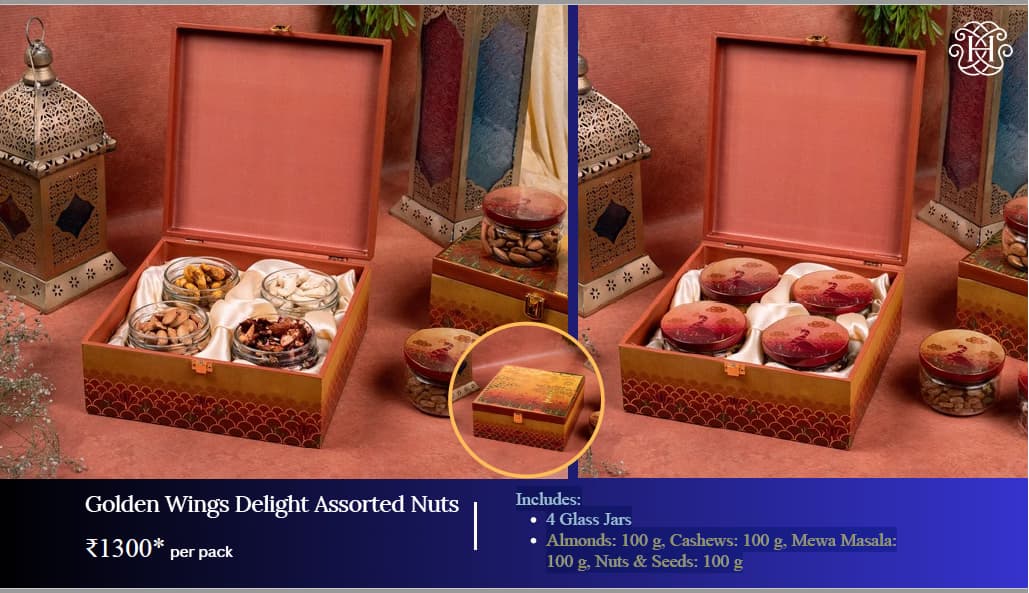Golden Wings Delight Assorted Nuts - 4